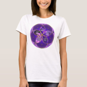 Venus Flower of Love fineART violet pink T-Shirt