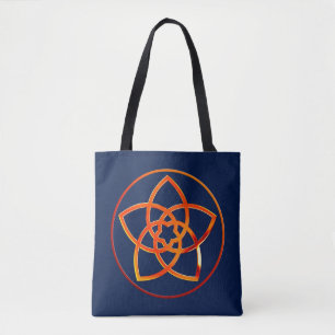 Venus Flower of Love - Ring red Tote Bag