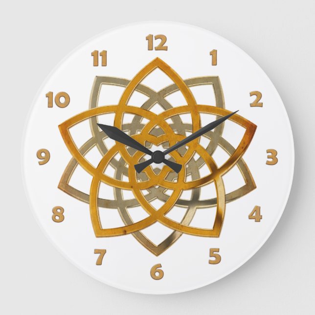 VENUS FLOWER / Venusblume Bi Colour / clock face (Front)