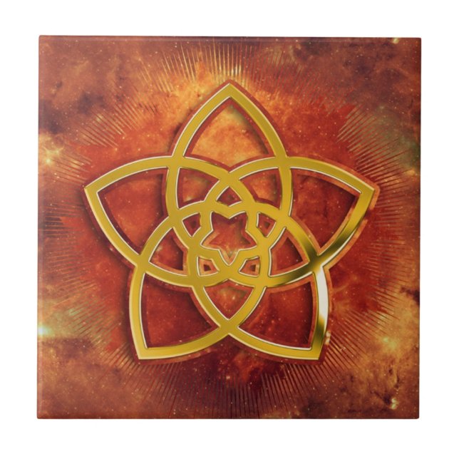 VENUS FLOWER / Venusblume Tile (Front)