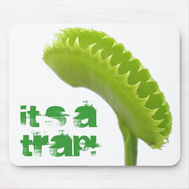 Venus Fly Trap: A Killer Mousepad (Front)