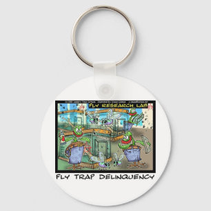 Venus Fly Trap Deliquency Funny Rick London Gifts Key Ring