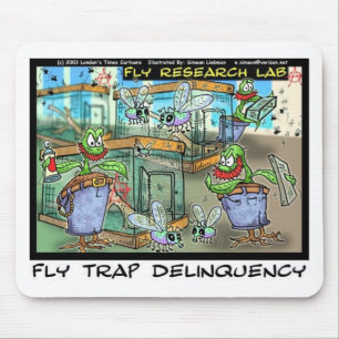 Venus Fly Trap Deliquency Funny Rick London Gifts Mouse Mat