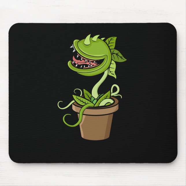 Venus Fly Trap Plant Gift Men Carnivorous Plants Mouse Mat (Front)