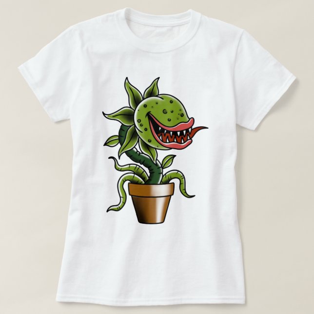 Venus fly trap  Sticker T-Shirt (Design Front)