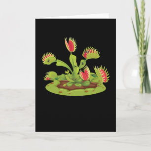 Venus Flytrap Carnivorous Card