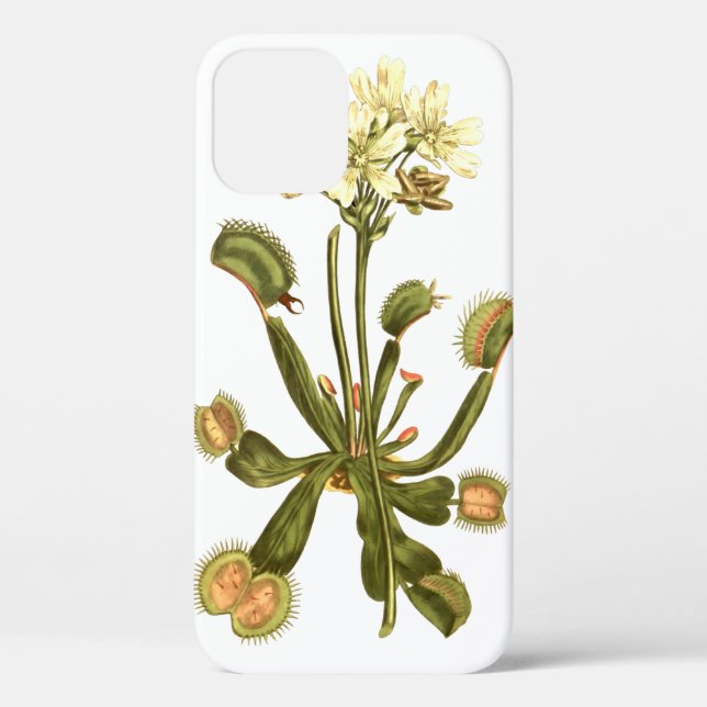 venus flytrap floral flowers Case-Mate iPhone case (Back)