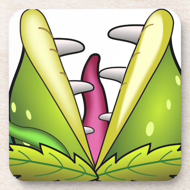 venus flytrap monster coaster (Front)