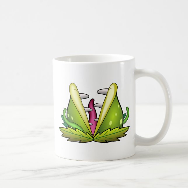 venus flytrap monster coffee mug (Right)