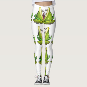 venus flytrap monster leggings