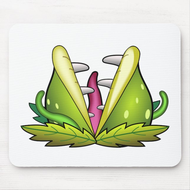 venus flytrap monster mouse mat (Front)