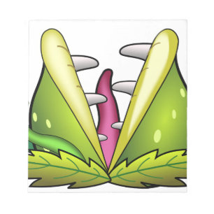 venus flytrap monster notepad