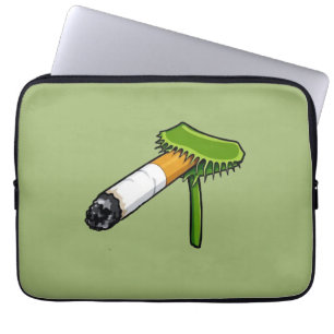 Venus Flytrap Plant With Cig Laptop Sleeve