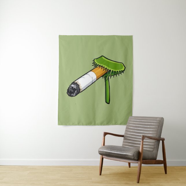Venus Flytrap Plant With Cig Tapestry (In Situ)