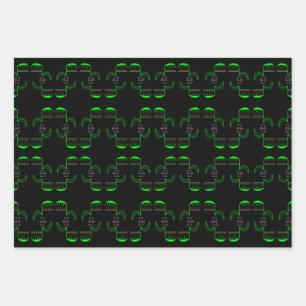 Venus Flytrap Wrapping Paper Sheet Set