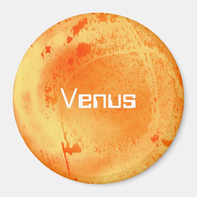 Venus in Yellow and Orange Magnet (Front)