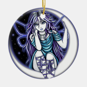 "Venus Moon"  Celestial Fairy Art Ornaments