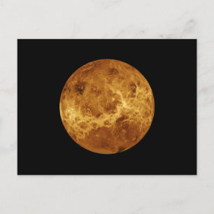 Venus NASA Planet Postcard