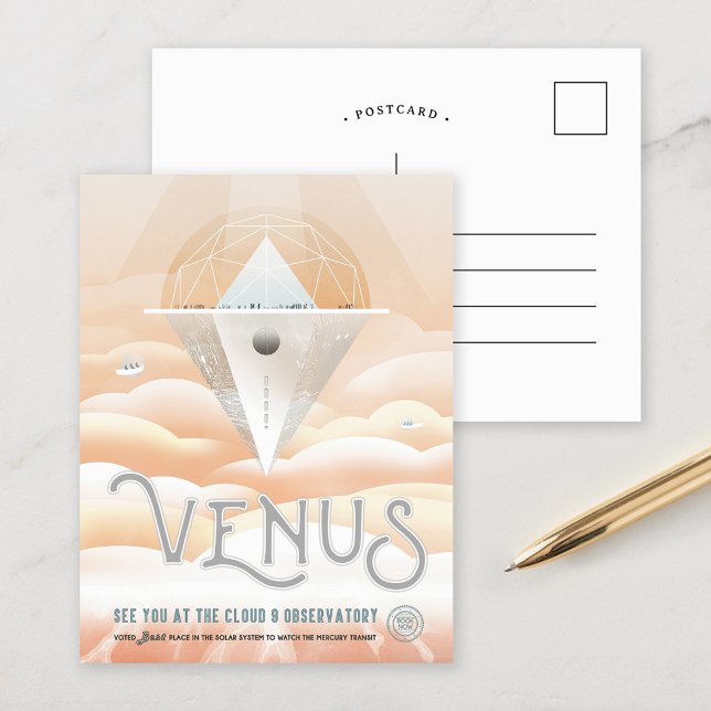Venus | NASA Visions of the Future Postcard (Creator Uploaded)