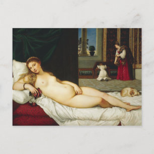 Venus of Urbino by Titian Postcard