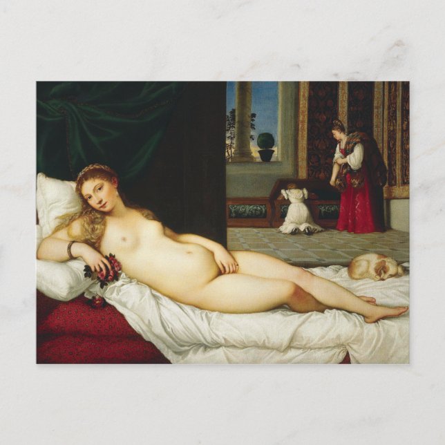 Venus of Urbino by Titian Postcard (Front)