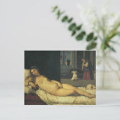 Venus of Urbino by Titian, Renaissance Art Postcard (Standing Front)