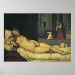 Venus of Urbino by Titian, Renaissance Art Poster