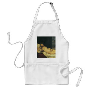 Venus of Urbino by Titian, Renaissance Art Standard Apron