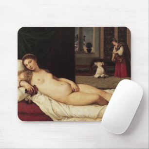 Venus of Urbino Titian 1538 Venice  Mouse Mat