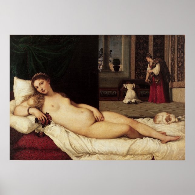 Venus of Urbino Titian 1538 Venice Poster (Front)