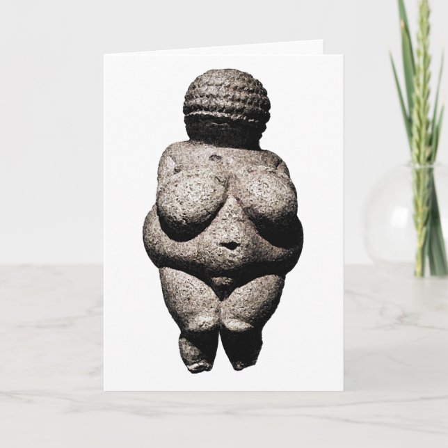 Venus of Willendorf card (Front)