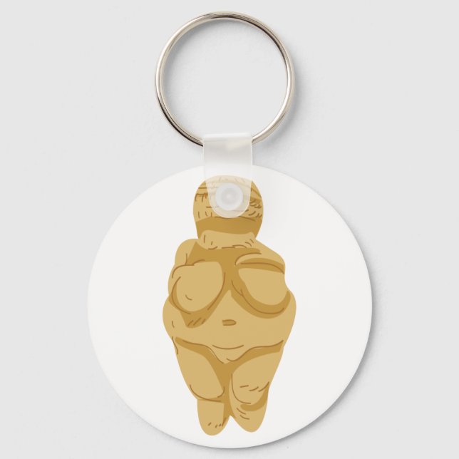 Venus of Willendorf Key Ring (Front)