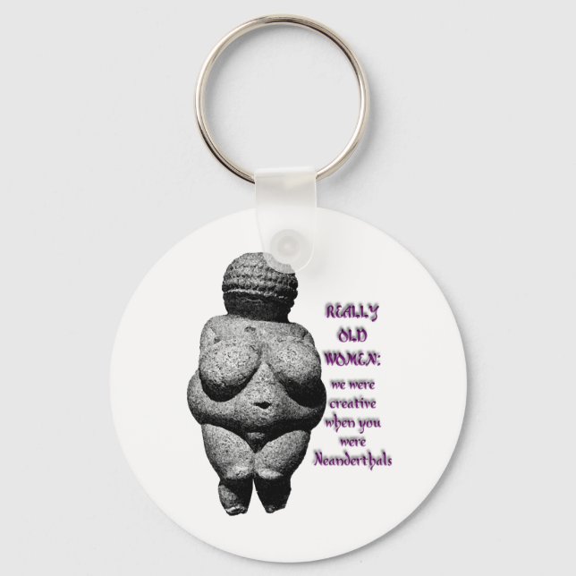 Venus of Willendorf Key Ring (Front)