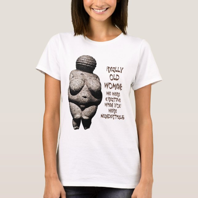 Venus of Willendorf T-Shirt (Front)