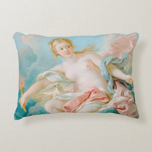 Venus on the Waves by François Boucher Decorative Cushion