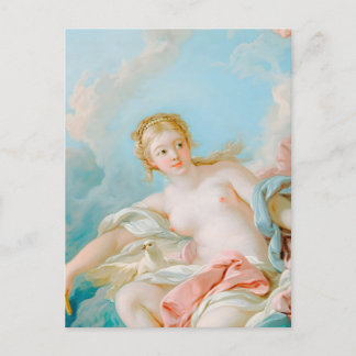 Venus on the Waves by François Boucher  Postcard