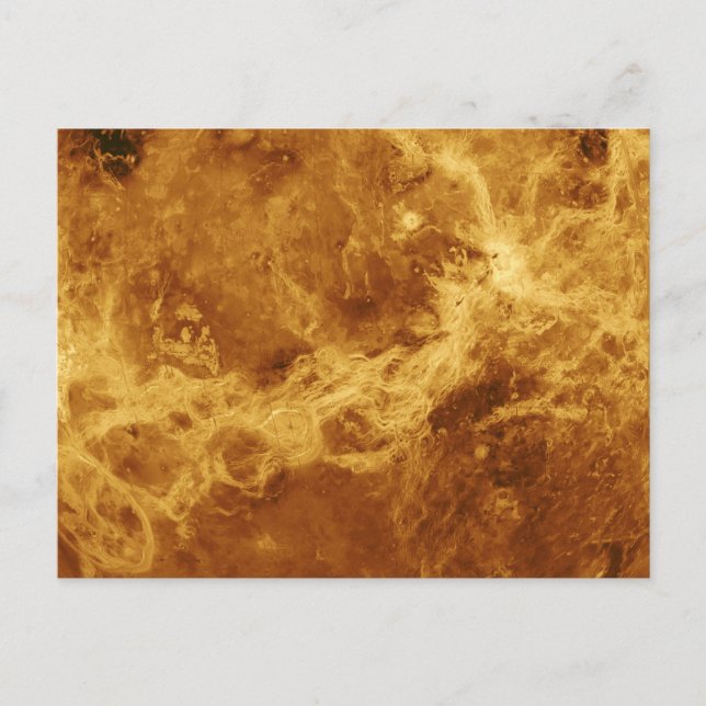 Venus Planet Photo Postcard (Front)