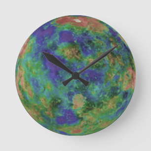 Venus planet round clock