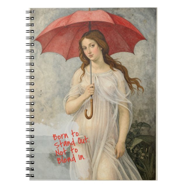 Venus Sandro Botticelli Notebook (Front)