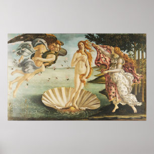 VENUS The Birth of Venus 1486 Sandro Botticelli Poster
