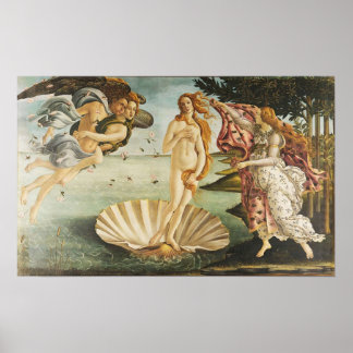 VENUS The Birth of Venus 1486 Sandro Botticelli Poster