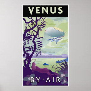 Venus travel poster