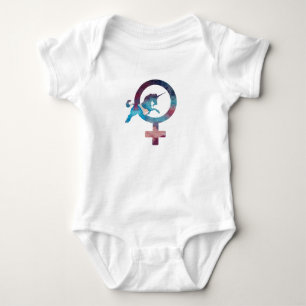 Venus Unicorn Baby Bodysuit