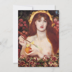 Venus Verticordia (by Dante Gabriel Rossetti) Card