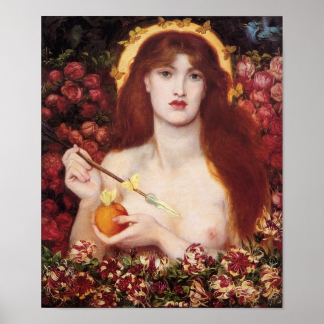 Venus Verticordia Dante Gabriel Rossetti Cardstock Poster (Front)