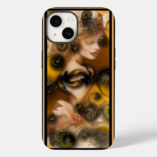 "Venus with Creation" Apple iPhone 14 Case (Back)