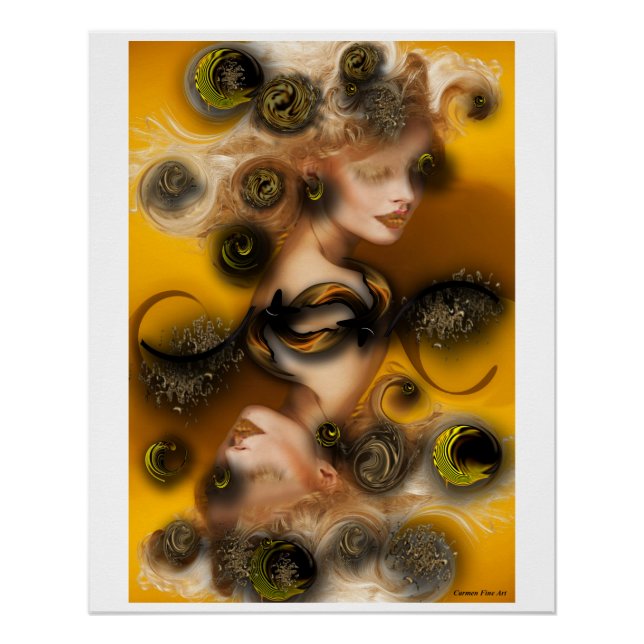 "Venus with Creation". Glossy Poster (Front)