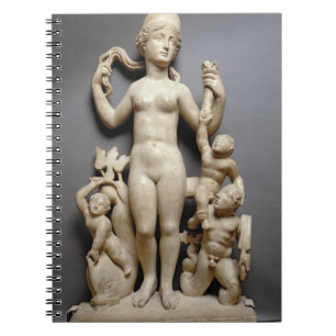 Venus with putti, a triton and a dolphin, Roman, 4 Notebook