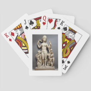 Venus with putti, a triton and a dolphin, Roman, 4 Playing Cards