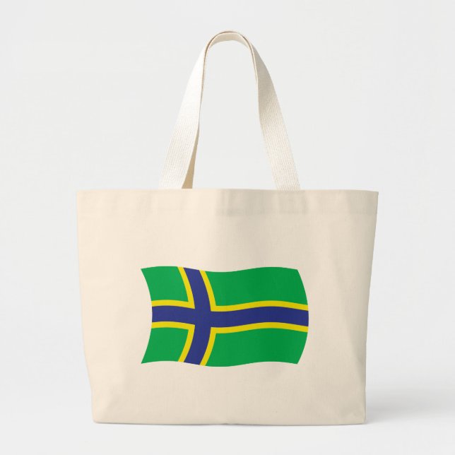 Vepsians Flag Tote Bag (Front)